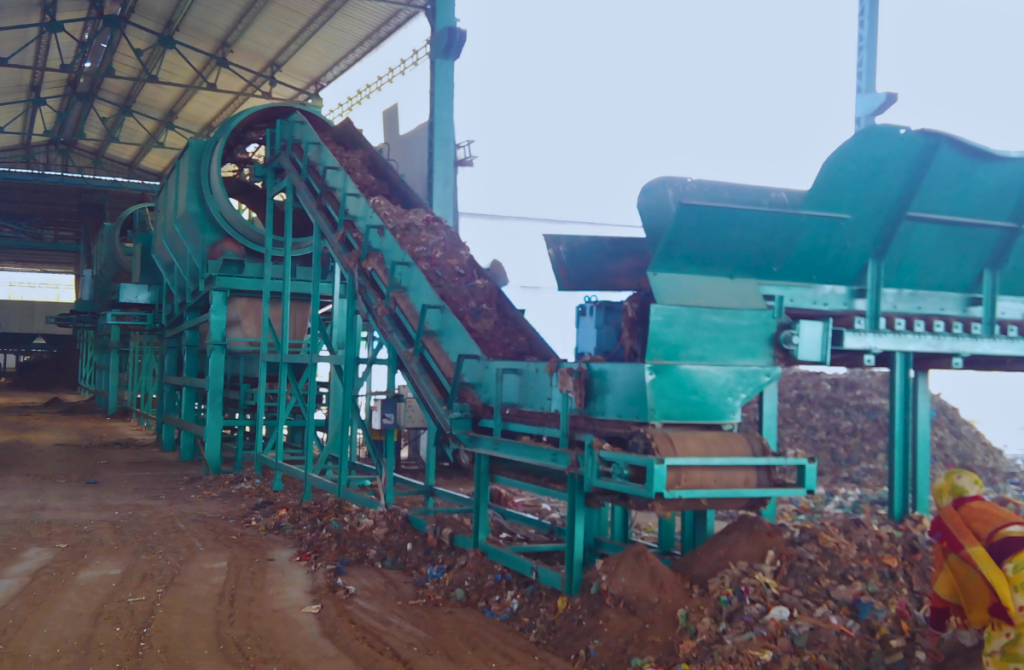 PROM manufacturing unit producing phosphate rich organic manure from organic resources for sustainable agriculture and organic farming